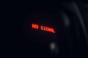 dark vintage technology blur
